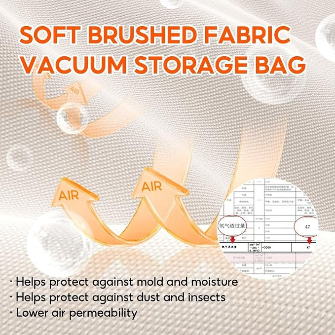 Premium Vacuum Storage Box – 14.8 Gal Collapsible Organizer